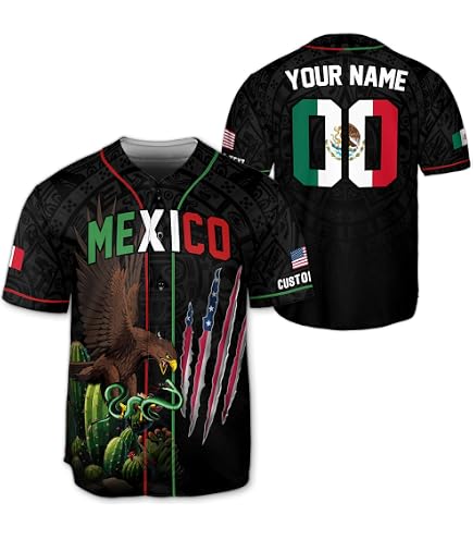 Amazon.com: ARZA Jersey Alacraneros de Durango Baseball Mexico 100